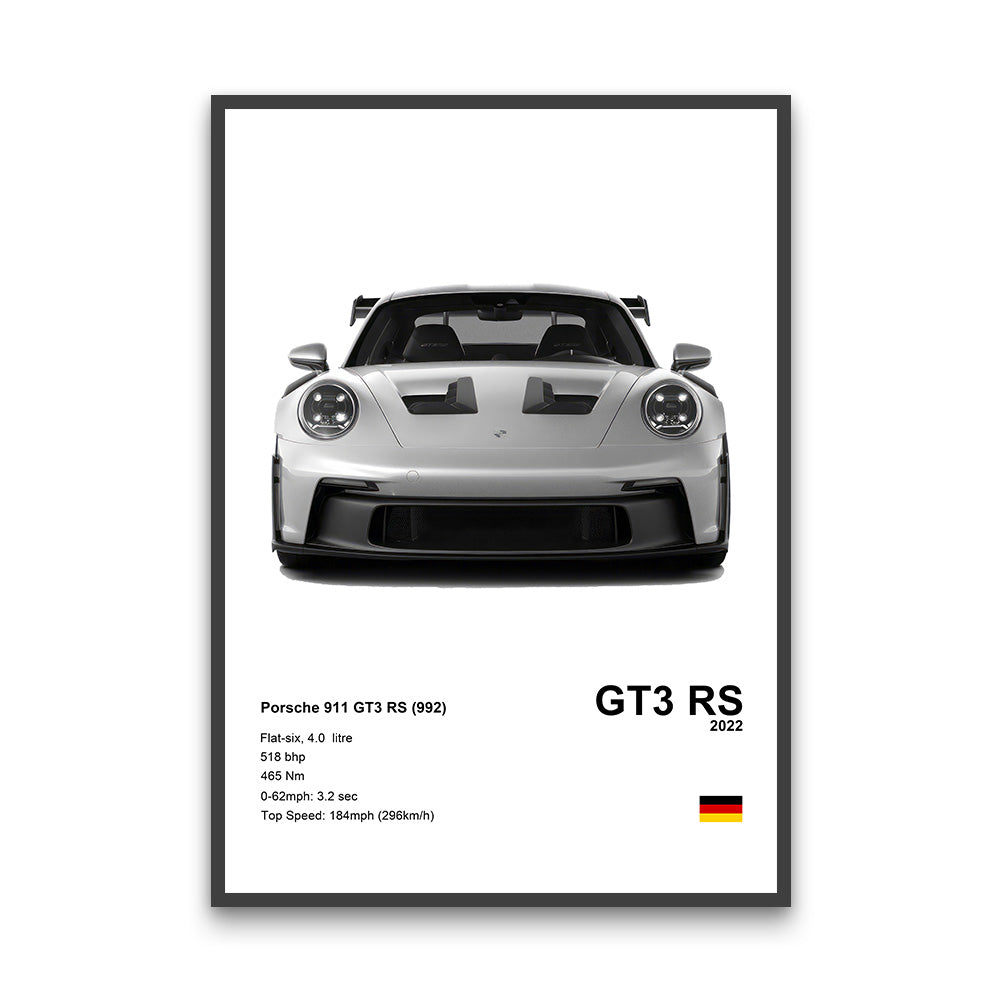 Porsche 911 GT3 RS (992) Poster