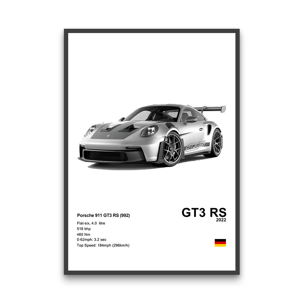 Porsche 911 GT3 RS (992) Poster