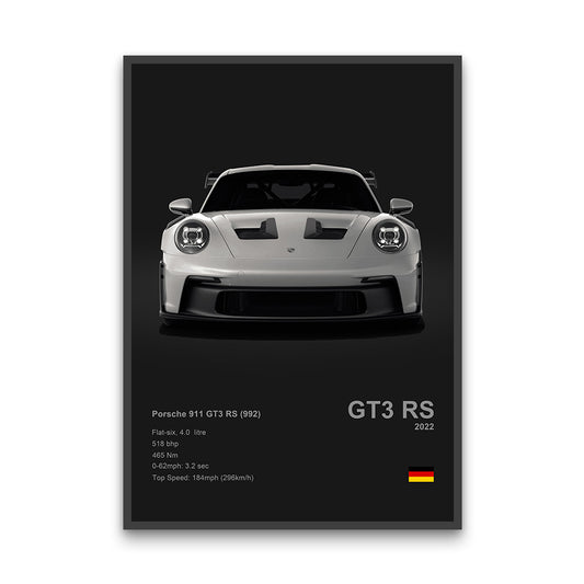 Porsche 911 GT3 RS (992) Poster
