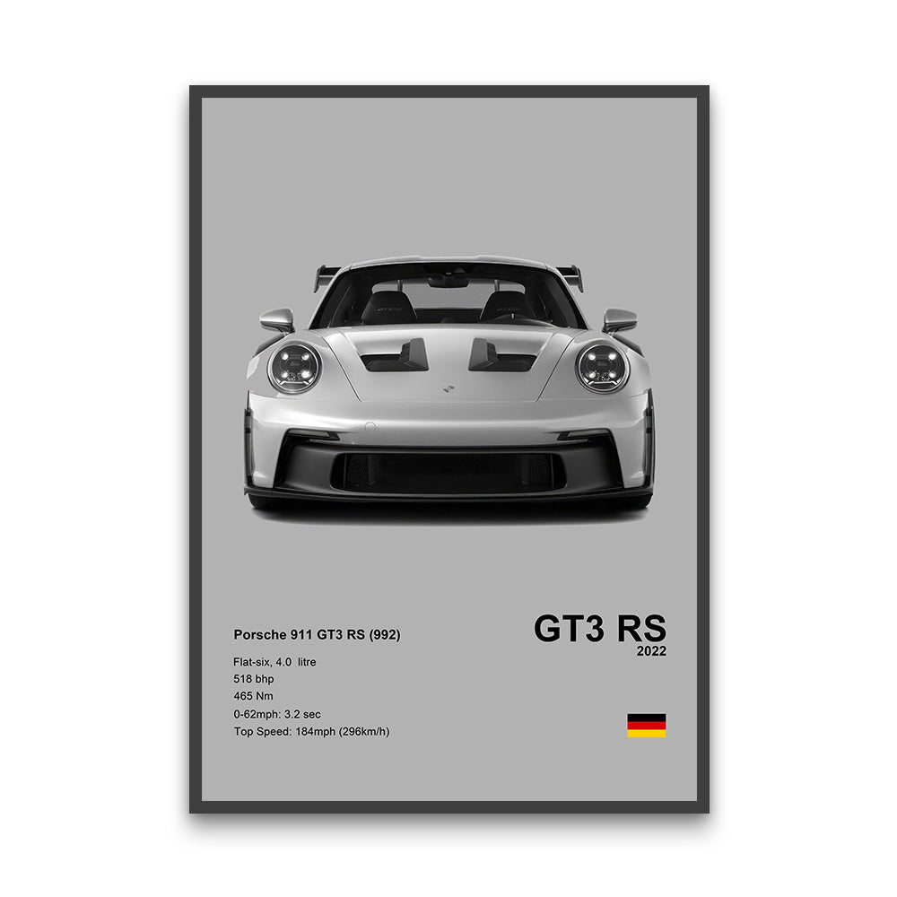 Porsche 911 GT3 RS (992) Poster