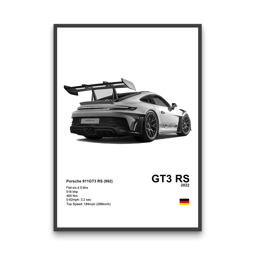 Porsche 911 GT3 RS (992) Poster